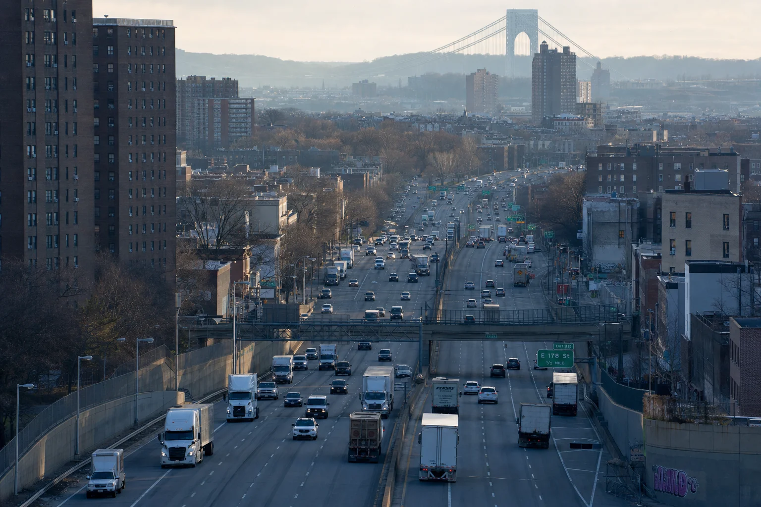 Bronx, New York skyline
